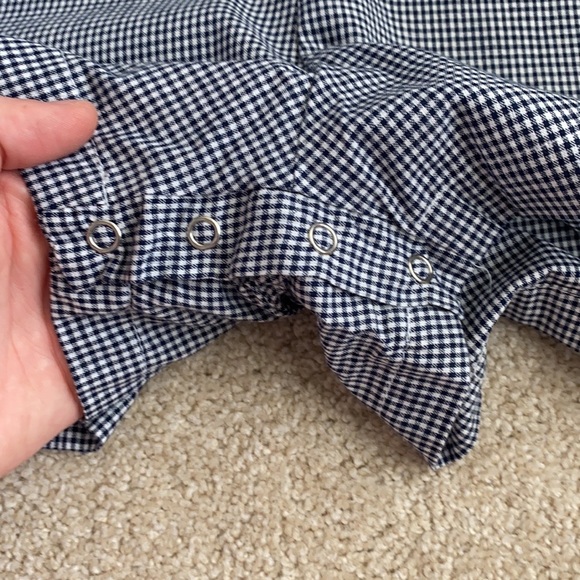 Black gingham alligator flyinging airplane Jon Jon - Picture 4 of 7